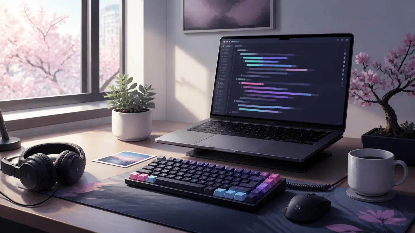 编辑插画：developer-desk