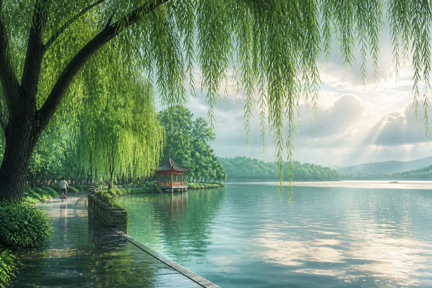 编辑插画：west-lake-summer